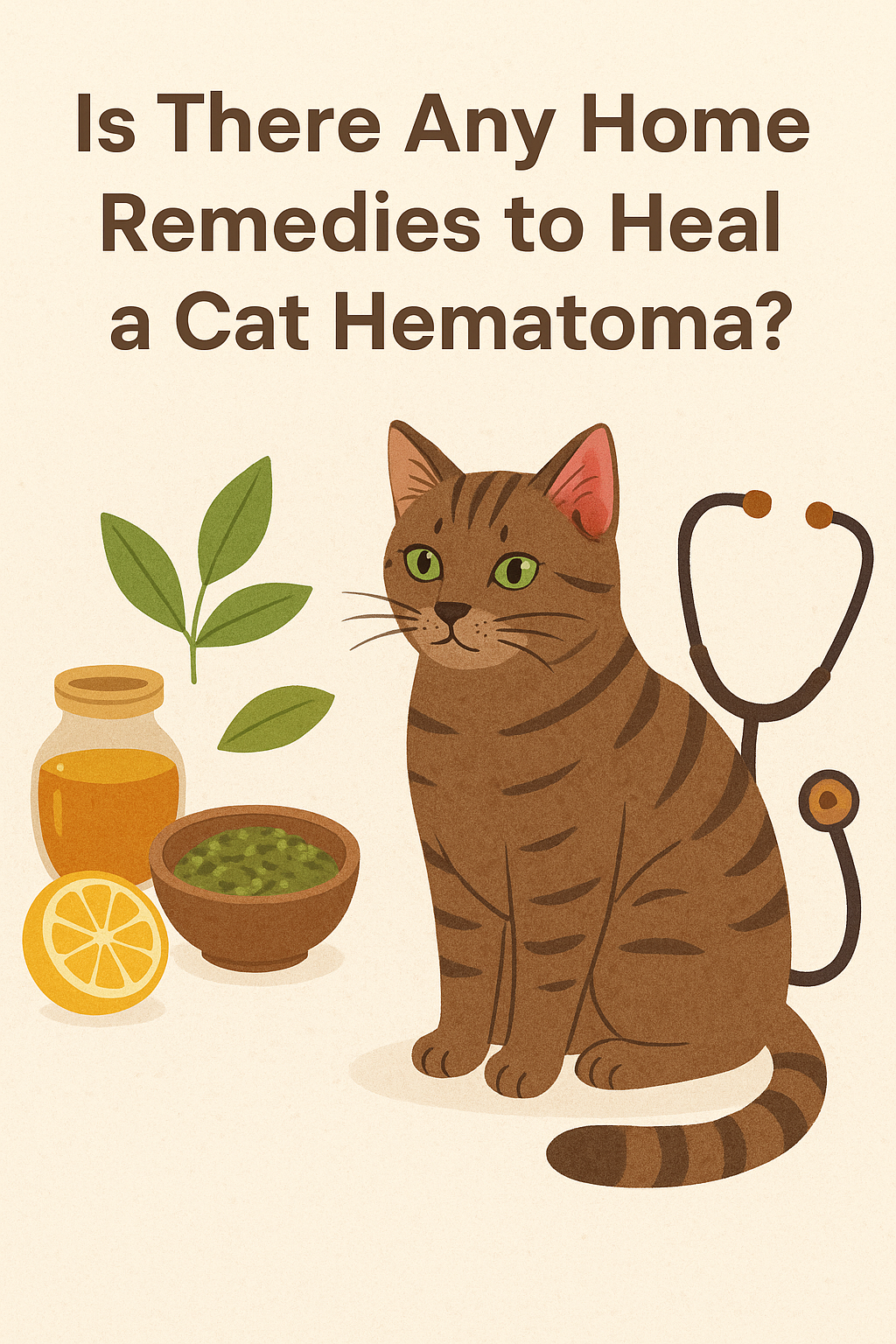 🩺 Is There Any Home Remedies to Heal a Cat Hematoma?