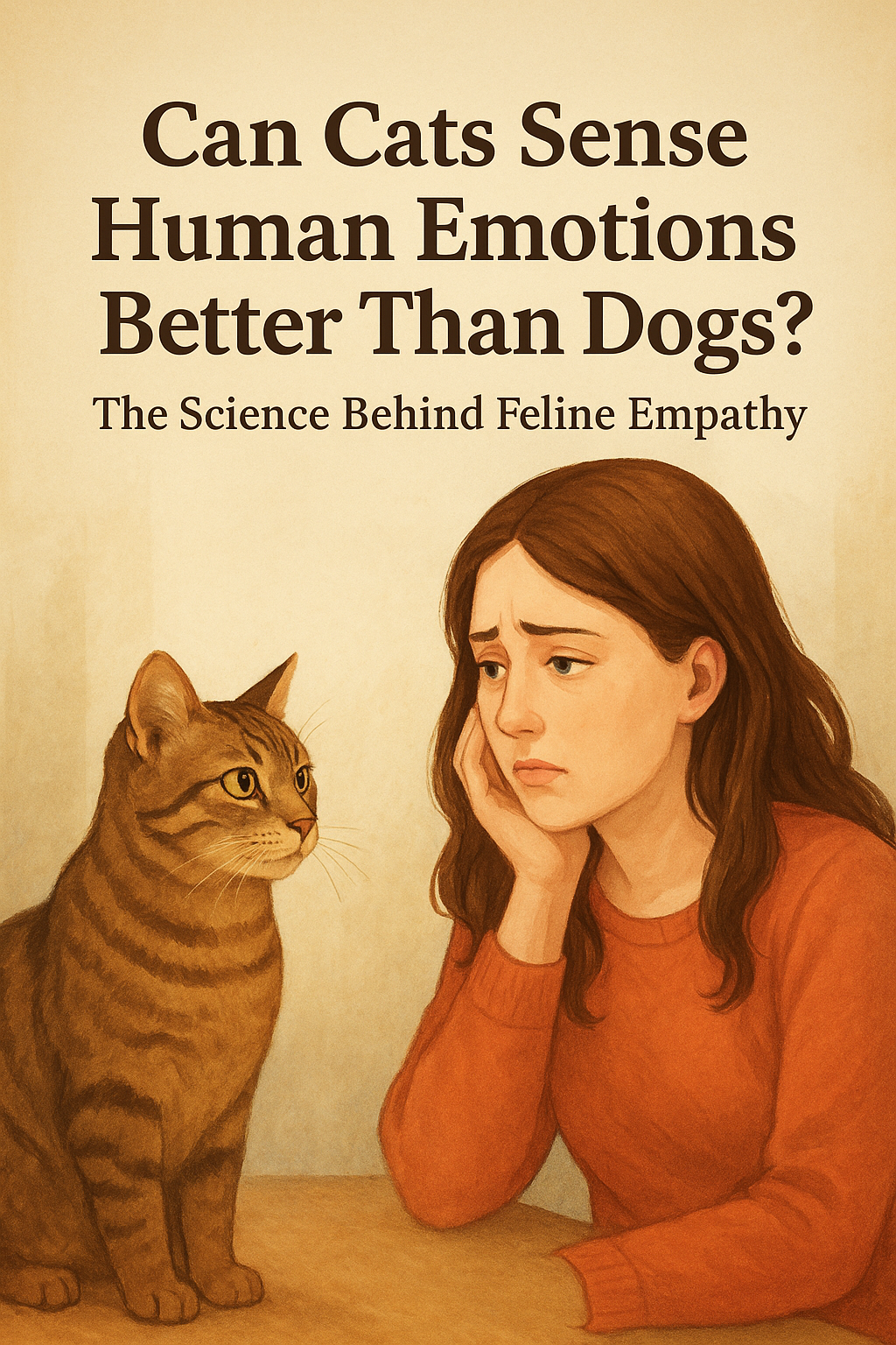 🐾 Can Cats Sense Human Emotions Better Than Dogs? The Science Behind Feline Empathy