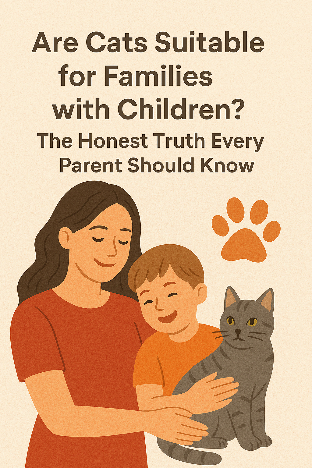 🐾 Are Cats Suitable for Families with Children? The Honest Truth Every Parent Should Know