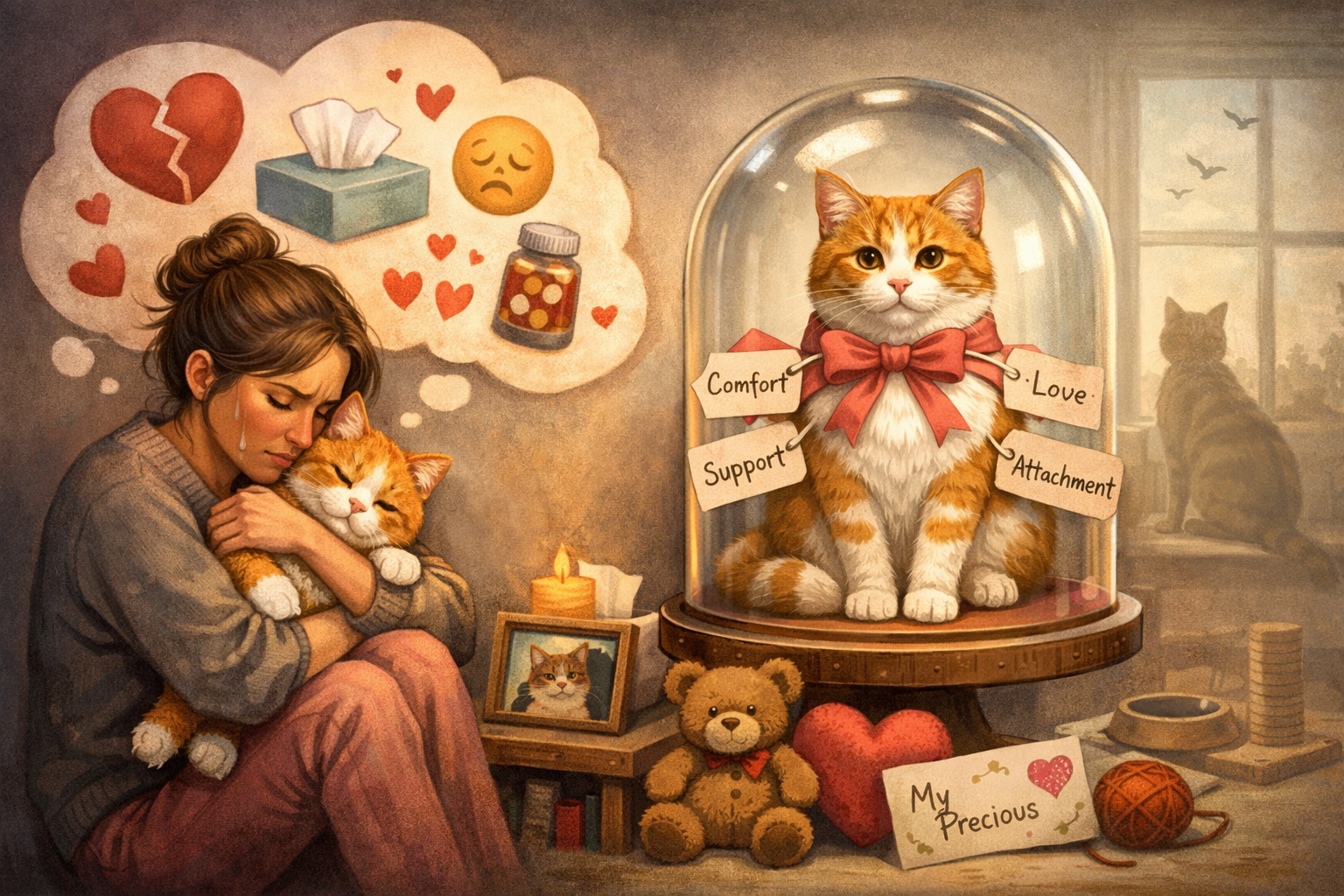 When the Cat Becomes an Emotional Object Rather Than an Animal