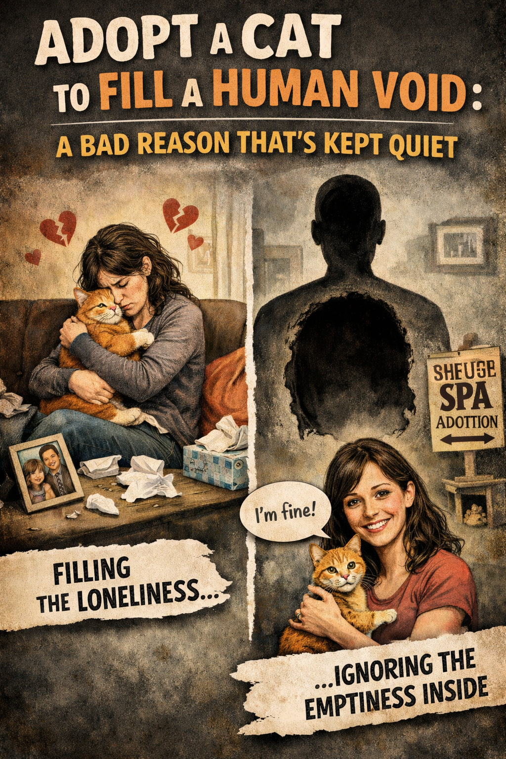Adopting a Cat to Fill a Human Void: A Bad Reason That Has Been Kept Quiet