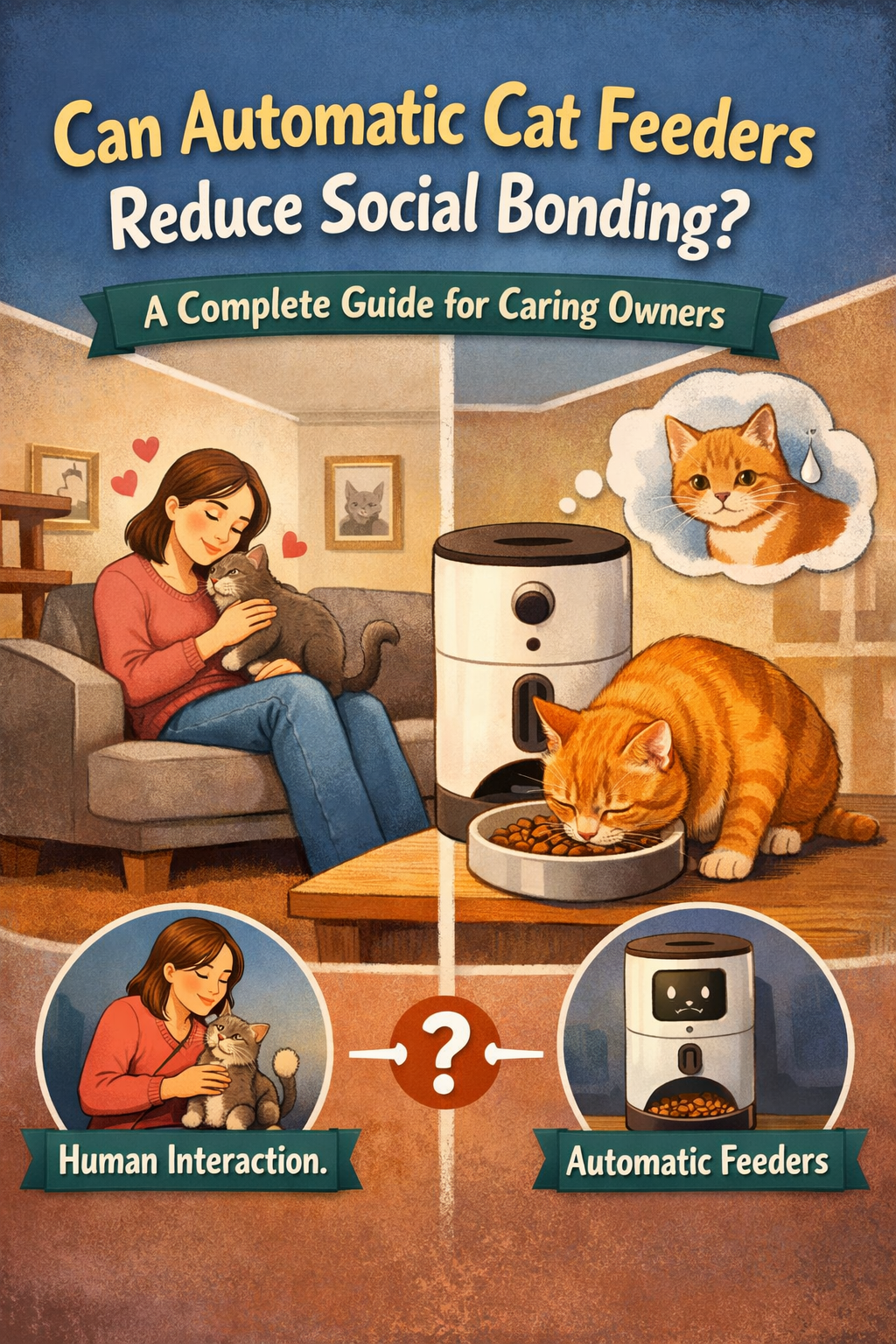 Can Automatic Cat Feeders Reduce Social Bonding? A Complete Guide for Caring Owners
