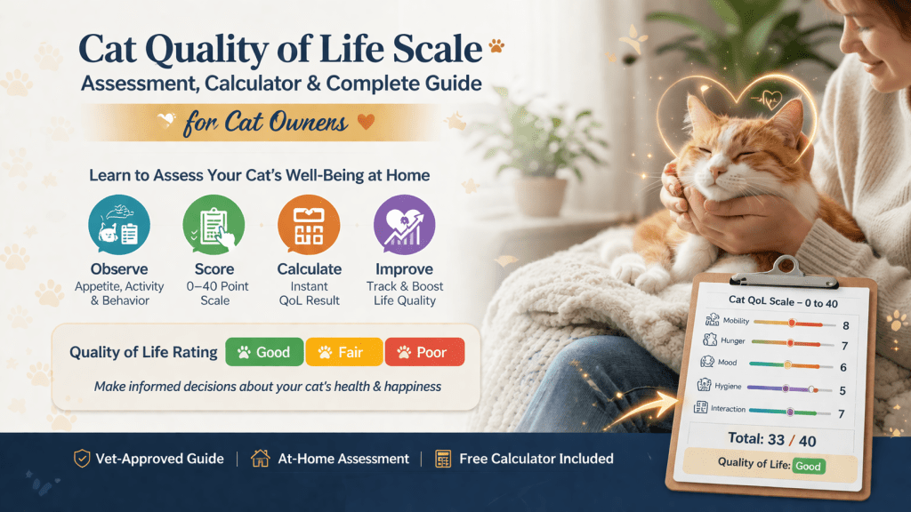 Cat Quality of Life Scale: Assessment, Calculator & Complete Guide for Cat Owners